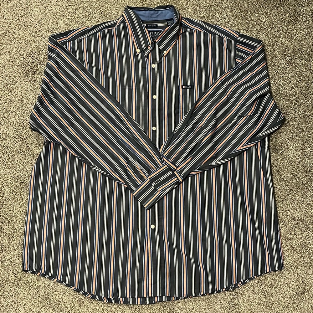 Chaps LS shirt sz 2XB/2TG (XXL) smoke/pet free home